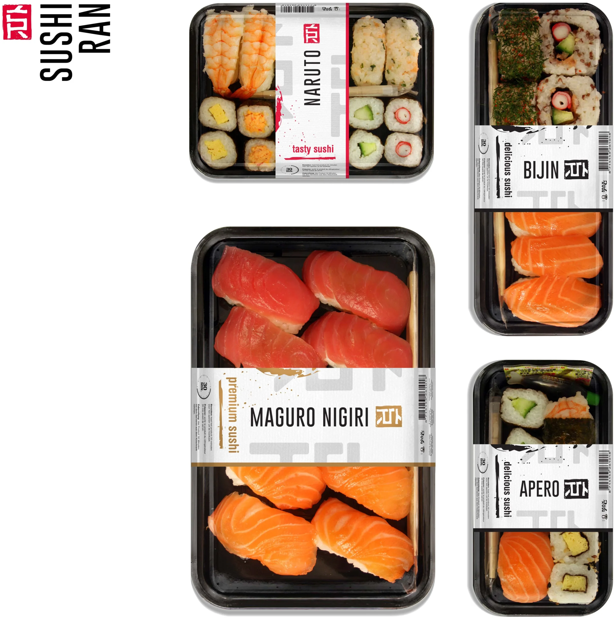 Sushi Ran packs